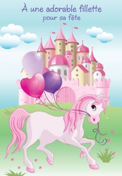 ANNIVERSAIRE - CARTE DE LICORNE - DE MILLBROOK